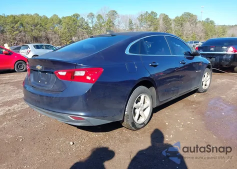 2017 Chevrolet Malibu Ls из США, поврежденный, VIN 1G1ZB5ST2HF288904